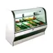MarcRefrig HS-8R 96" Double Duty Curved Refrigerated Meat Display Case, Remote 1 image