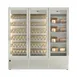 Oscartek PROVINO I RM2100 83" Meat Display Case, 3 Glass Doors, Frame, Lighting, Touch, Shelves 4 image