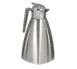 Spring USA 18600-6 Sigma Beverage Server, 34 oz/1 L, 4-5/8" W x 9-5/8" H, Stainless, Easy-ID Lid 1 image