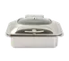 Spring USA 2173-6/12 Induction Server, 6 Qt Sq. Chafing Dish, 16.75"L x 15"W x 7.5"H, 18/8 Steel Cover 1 image