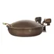 Spring USA 2382-587/36 Induction Sauteuse, 15-1/4" Dia x 6" H, Bronze/Black 1-1/4-/2-1/2-/4-Qt. 1 image