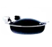 Spring USA 2382-8/36 Sauteuse, 1‑1/4‑4 Qt., 15‑1/4" Dia. x 6" H, Cover, Ti/Chrome, Induction Ready 1 image