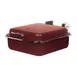 Spring USA 2384-397 Server, 6 Qt Chafing Dish, 15-3/8"×7" Merlot Gold, Cover, Induction Ready 1 image