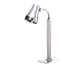 Spring USA 2791-5 Heat Lamp, 8"W x 10.5"D Base, 25.6" H, Stainless Steel, 250W Bulb, 110-120V 1 image