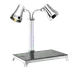 Spring USA 2793-5 Carving Station, 28"L X 25-1/2"W X 22-4/5"H, Dual Heat Lamp 1 image