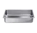 Spring USA 522-66/11 Rectangular Insert, 9-9/10 Qt, 20-9/10" x 12-9/10" x 2-1/2" Steel Dishwasher Safe 1 image