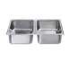 Spring USA 522-66/12 Insert 4-3/10 Qt Pan, 12-9/10" x 10-1/2" x 2-1/2", 1/2 Size Steel, Oven Safe 1 image