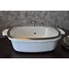 Spring USA 8268-2/28 Casserole Pan, 4qt, 11x11x3in, White Cast Al, Teflon® Non‑Stick, QuanTanium® Cover Induction, 2‑Ply 1 image