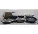 Spring USA 8268-7/28 Motif Pan, 4 Qt (11" x 11" x 3"), Bronze, Teflon, Induction‑Ready, Glass Lid 1 image