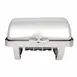 Spring USA K2509-6A Chafer, Rectangular 9‑Qt, 26" x 18‑7/8" x 15‑3/4" Steel, Roll‑Top Cover 1 image