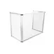 Spring USA MSG3624 Sneeze Guard, 36"W X 25"D X 24"H, 3-Sided, Folds Flat 1 image