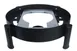 Spring USA S572-8/38 Chafer Stand - 21-1/4" Dia x 6" H, Titanium, Stainless, for 6qt Server 1 image