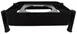 Spring USA S574-8/23 Chafer Stand, 18-3/4" W x 17-3/4" D x 6" H, Titanium Frame for Radiance Server 1 image