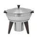 Spring USA SK-14118041 Induction Chafing Dish, 2.5 Qt, 10" Dia x 11" H, Round Steel, Lift‑Off Lid 1 image