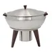 Spring USA SK-14521841 Induction Chafing Dish, 5 Qt, 12-3/4"×13-3/4" H, Round Steel, Lift‑Off Lid 1 image