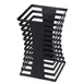 Spring USA XC1122-8 Towers Display, Rectangular 13-3/4"H x 8-1/2"W, Titanium‑Coated 18/8 Steel Stand 1 image