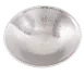 Spring USA XC2261/46 Xcessories Fruit Bowl Tray, 18" (46 cm) Round, Stainless Steel Hammered 1 image