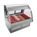 Structural Concepts GMG4 51" Single Duty Curved Refrigerated Meat Display Case, Remote 1 image