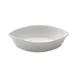Winco DBS-2 Boat‑Shape Porcelain Dish, 2 oz, 4‑1/2"L x 2‑3/8"W x 1‑1/4"H, White Finish - 1 Dozen 1 image