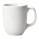 Winco SMC-15 Sipstyle Mug, 15 oz White Porcelain, 3-1/2" Dia x 4-1/4" H, Non‑Stackable - 1 Dozen 1 image