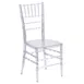 Flash Furniture BH-ICE-CRYSTAL-GG Stacking Chiavari Chair, Crystal Ice, 1100 lbs, Frame/Slat/Seat, Stacks 10 1 image