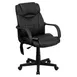Flash Furniture BT-2690P-GG Massaging Swivel Chair, 250 lb, 37"-41.5" Height, LeatherSoft, Headrest, Remote 1 image