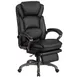 Flash Furniture BT-90279H-GG RecliningChair 58" D 45-49" H 250 lbs Back/HeadrestArms Casters SlideOut Footrest 1 image