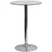 Flash Furniture CH-6-GG 24" Round Glass Dining Table, Pedestal Base, 36" Height 1 image