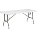 Flash Furniture DAD-YCZ-183Z-GG Folding Table, 72"W x 30"D x 29"H, Granite White Plastic Top, 330 lbs, Rectangular, Indoor/Outdoor Use 1 image