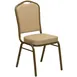 Flash Furniture FD-C01-ALLGOLD-H20124E-GG Hercules Series Stacking Banquet Chair, 500 lb, Gold Finish, Fabric Upholstery 1 image