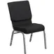 Flash Furniture FD-CH02185-SV-JP02-GG Hercules Series Stacking Church Chair, 800 lb. weight capacity, patterned fabric upholstery 1 image