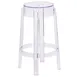 Flash Furniture FH-118-APC1-GG Counter Height Backless Polycarbonate Bar Stool with Footring 1 image