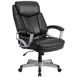 Flash Furniture GO-1850-1-LEA-GG Hercules Big & Tall Chair, 500 lb, 45-49.5 in, Black Headrest, Lumbar Support 1 image