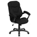 Flash Furniture GO-725-BK-GG Chair, 41-1/2"-45-1/4" , 250 lb, Back/Headrest, Microfiber, Tilt Lock, Black 1 image