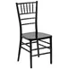 Flash Furniture LE-BLACK-GG Hercules Premium Series Stacking Chiavari Chair, 1000 lb, Black, Plastic Back & Seat 1 image