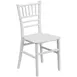 Flash Furniture LE-L-7K-WH-GG Kid's Chiavari Chair, White, 330 lb, Plastic Back & Seat 1 image