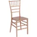 Flash Furniture LE-ROSE-M-GG - Hercules Stacking Chiavari Chair, 1000 lb, Rose Gold Frame/Seat, Back, Stacks 8 1 image