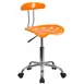 Flash Furniture LF-214-ORANGEYELLOW-GG Chair, 29-1/4"-34-3/4" Height, 250 lb, Polymer Seat, Orange-Yellow 1 image