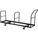Flash Furniture NG-DOLLY-309-35-GG Dolly, 19-1/4"W×75-1/2"D×40"H, Holds 35 Chairs, Black,3×1" H, Br,4" Casters 1 image