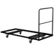 Flash Furniture NG-DY3072-GG Table Dolly, 31‑3/4"W×74"D×52‑1/4"H, holds 8‑10, 4" swivel casters, black finish 1 image