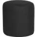 Flash Furniture QY-S10-5001-1-BK-GG Barrington Ottoman, 15-3/4 Dia, 16-1/4H, Black Fabric Upholstery 1 image