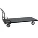 Flash Furniture XA-77-36-DOLLY-GG Folding Table Dolly, 75.5"W x 36"D x 27"H, 10 tables, 4 8" casters, black 1 image