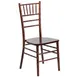 Flash Furniture XS-FRUIT-GG Hercules Chiavari Chair, 1100 lb., Ladder Back, Acacia Wood, Fruitwood Finish 1 image