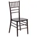 Flash Furniture XS-WALNUT-GG Hercules Chiavari Chair, 1100 lb, Ladder Back, Acacia Wood, Walnut 1 image