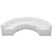 Flash Furniture ZB-803-480-SET-WH-GG Hercules Alon Series Modular Reception Sofa Set, 105W, LeatherSoft Upholstery, White 1 image