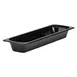 Cambro 22LPCW110 Food Pan – 3.2 Qt, 2.5" Deep, 1/2 Size Long, Black Polycarbonate, NSF 1 image