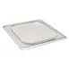 Cambro 60CWC135 - 1/6 Size Flat Clear Polycarbonate Food Pan Cover, NSF 1 image