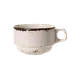 Steelite 11550234 - Stacking Cup 3.5 Oz, 3.5" x 2.6" x 2.0", White Ceramic Oven Safe 530°F - 36/Case 1 image