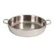 Spring USA 8460-60/40A Primo! Paella Pan, 10 Qt., 15-3/4" Steel Aluminum Base, Induction Ready 1 image