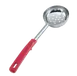 Vollrath 62180 Spoodle Spoon, 8 Oz Perforated Stainless Steel, Orange Grip ’N Serv Handle, 14-1/8" 1 image